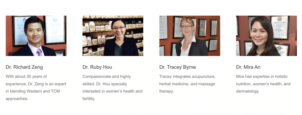 IVF Acupuncture Melbourne 7 IVF acupuncture team at Almond Wellness Centre Melbourne — led by Dr Richard Zeng