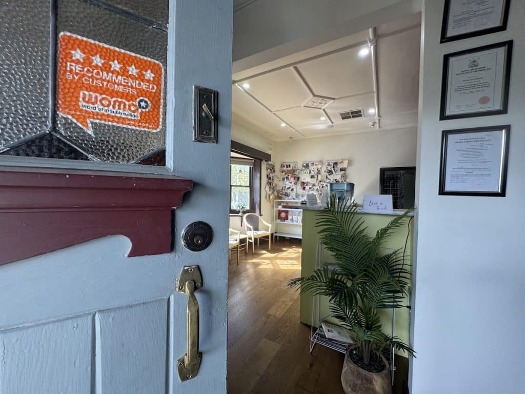 IVF Acupuncture Melbourne 9 Coburg acupuncture clinic front door